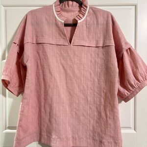 Pink Women's Top Size Large